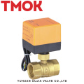 brass electric two-way ball valve